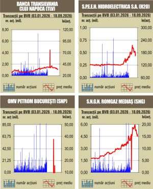 Aprecieri pe linie pentru indici